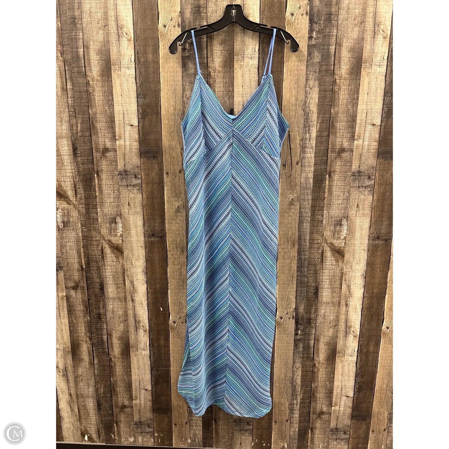 Dress Casual Maxi By Vero Moda In Blue, Size: Xl