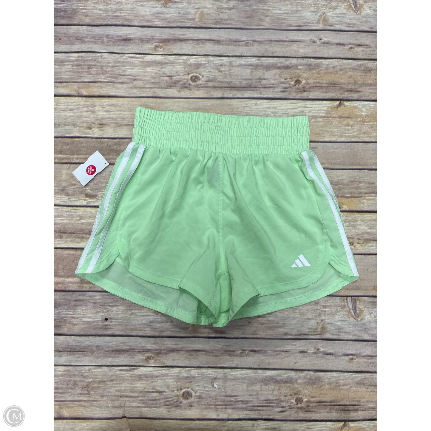 Athletic Shorts By Adidas In Green, Size: Xs