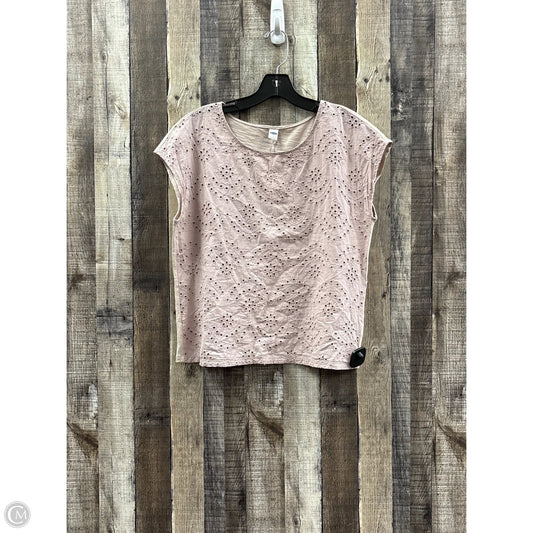Top Sleeveless By Old Navy In Purple, Size: S