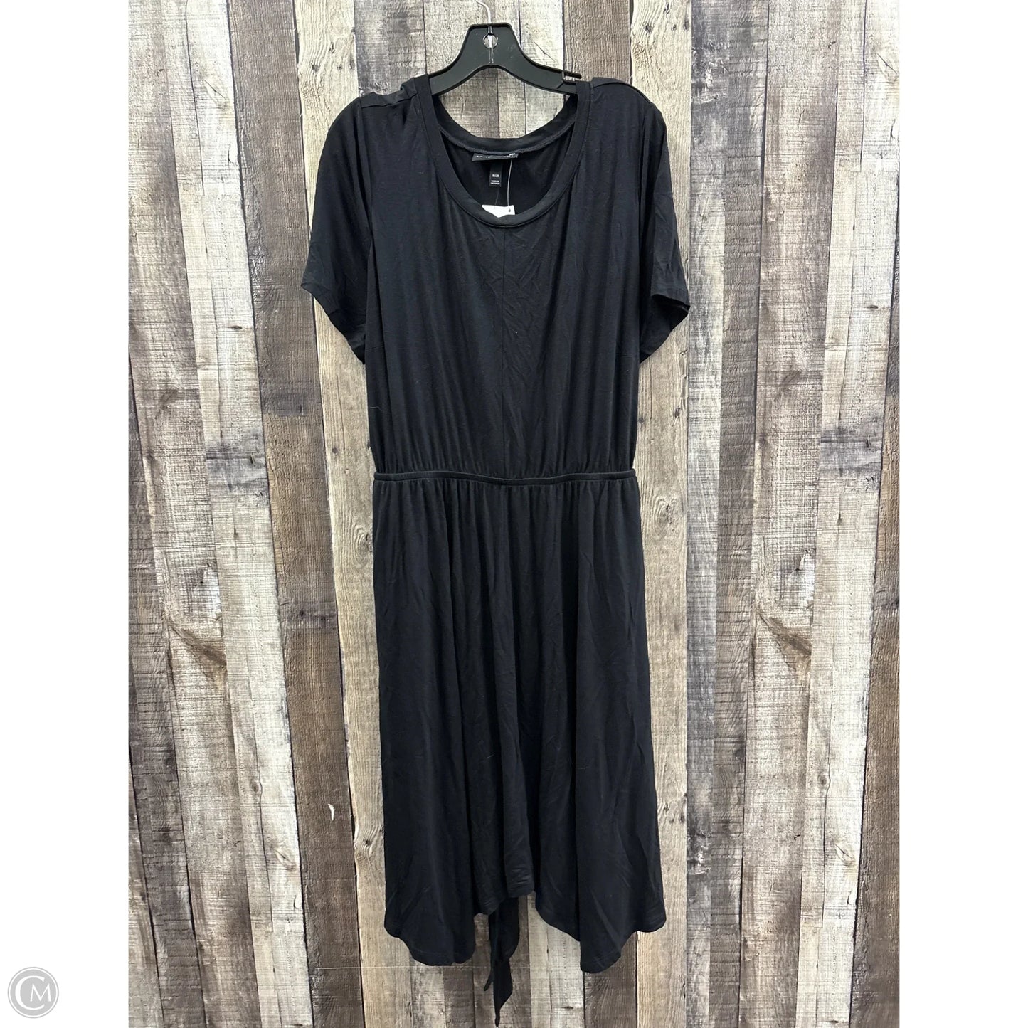 Dress Casual Midi By Lane Bryant In Black, Size: 2x