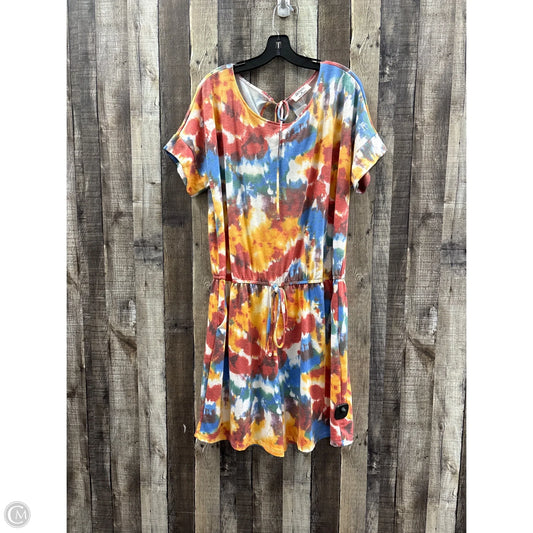 Romper By Zenana In Tie Dye Print, Size: 2x