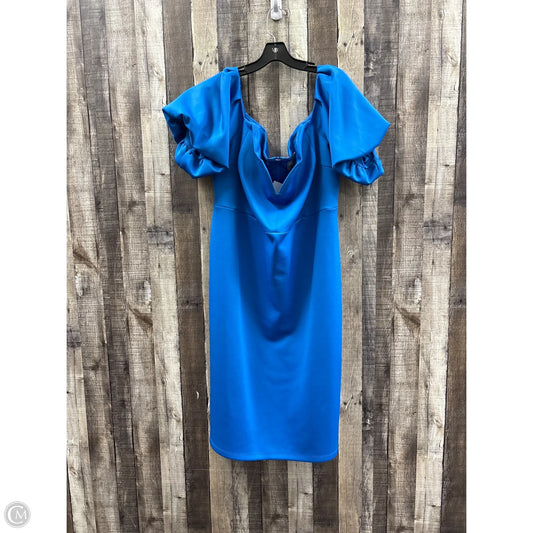 Dress Party Short By Asos In Blue, Size: 3x
