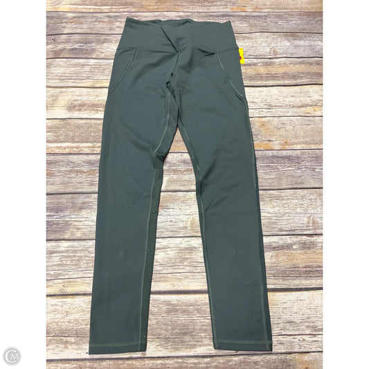 Athletic Leggings By Victorias Secret In Green, Size: M