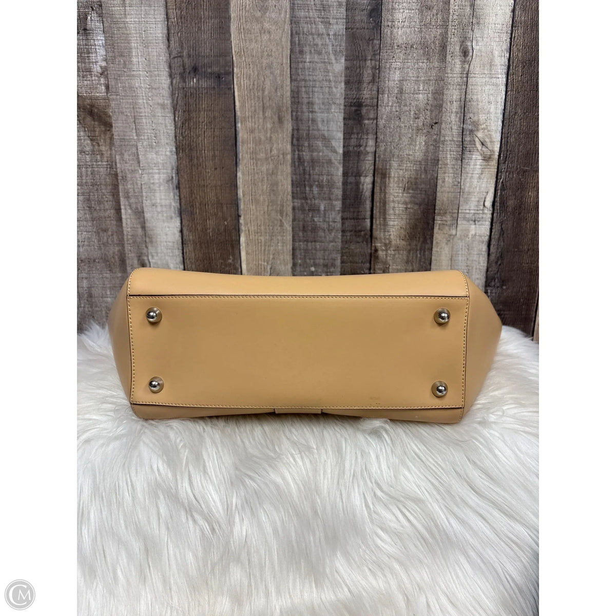 Handbag Leather By Cmb, Size: Large