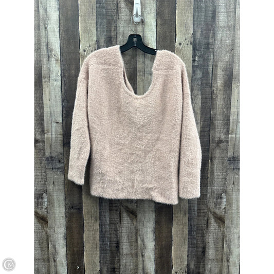 Sweater By Just Fab In Pink, Size: 1x