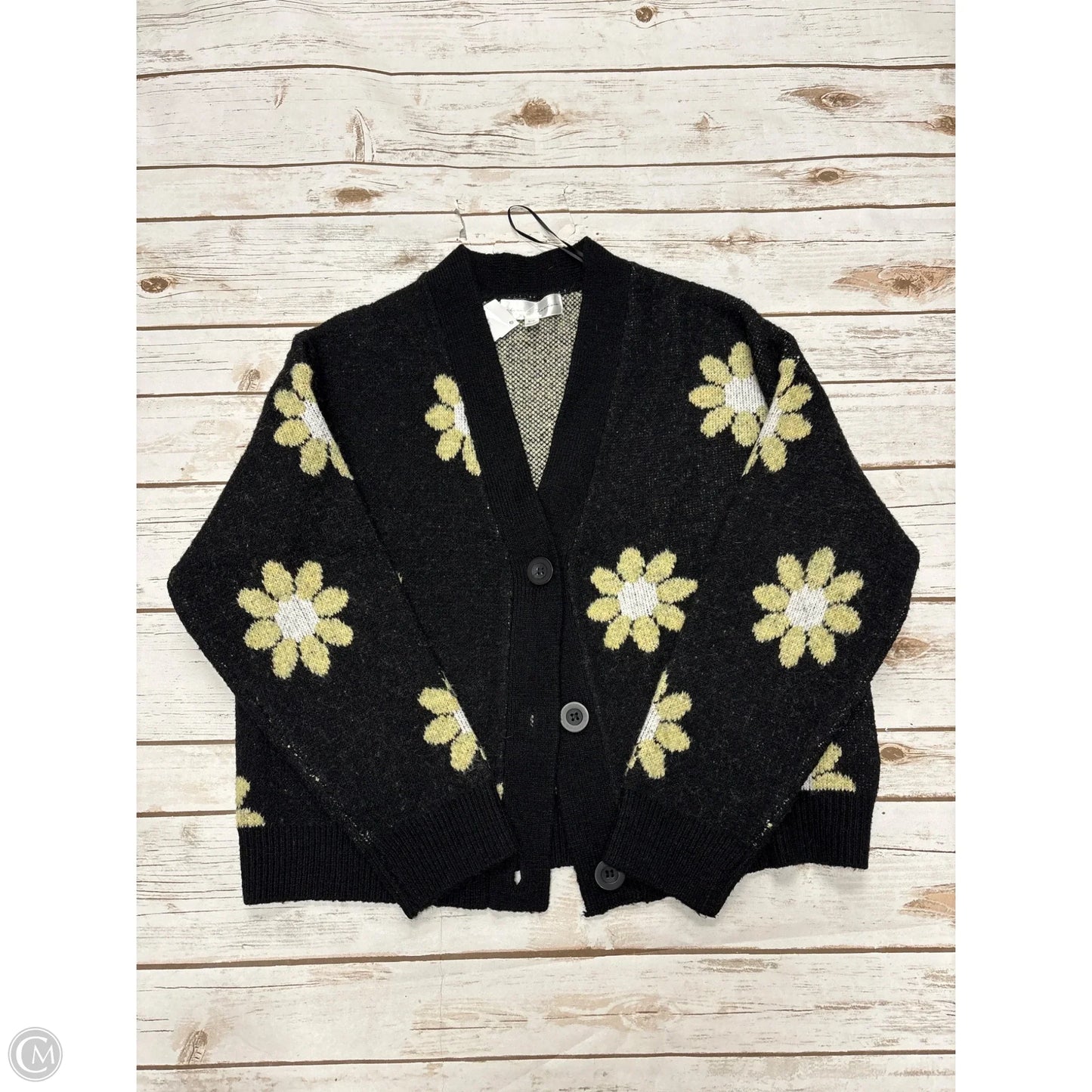 Sweater Cardigan By Chelsea And Theodore In Multi-colored, Size: S