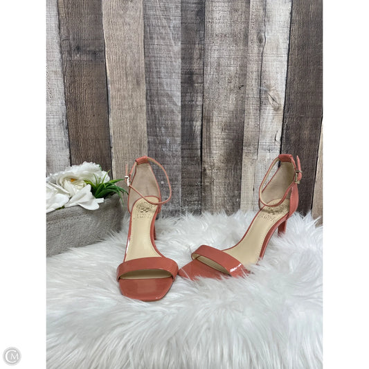 Sandals Heels Stiletto By Vince Camuto In Mauve, Size: 6