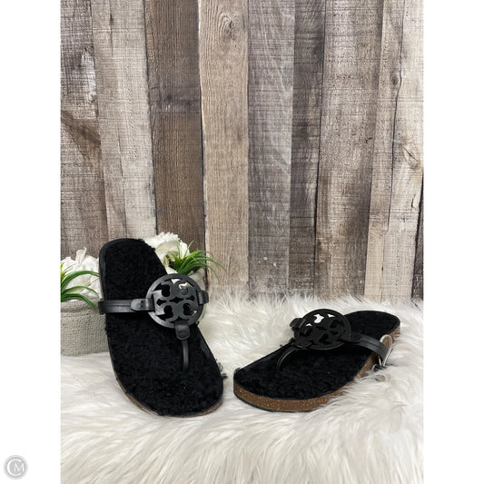 Sandals Designer By Tory Burch In Black, Size: 10