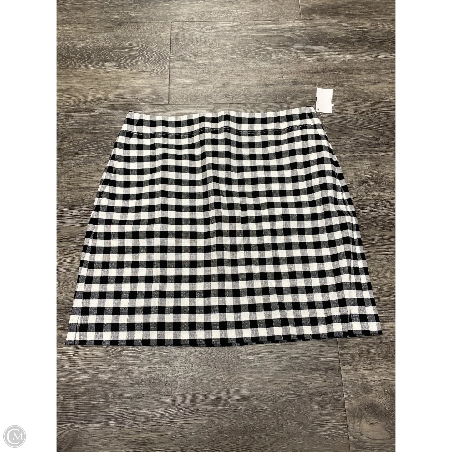 Skirt Mini & Short By Loft In Black & White, Size: S