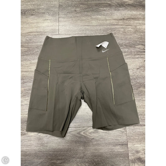 Athletic Shorts By Nike In Green, Size: L