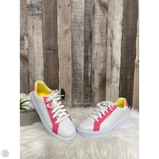 Shoes Sneakers By Cole-haan In Pink & White, Size: 9