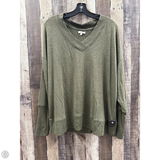 Top Long Sleeve By Maurices In Green, Size: Xl