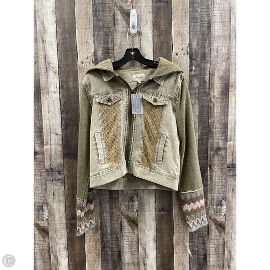 Jacket Other By Miss Me In Tan, Size: L