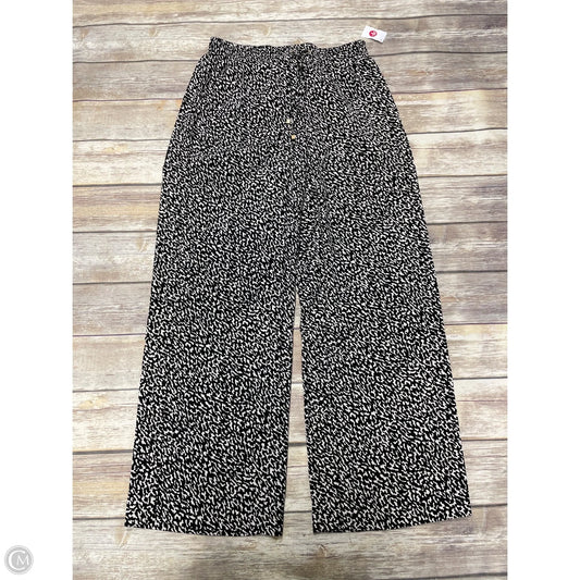 Pants Designer By Michael Kors In Black & White, Size: M