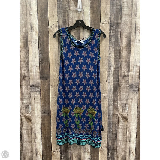 Dress Casual Midi By Desigual In Multi-colored, Size: L