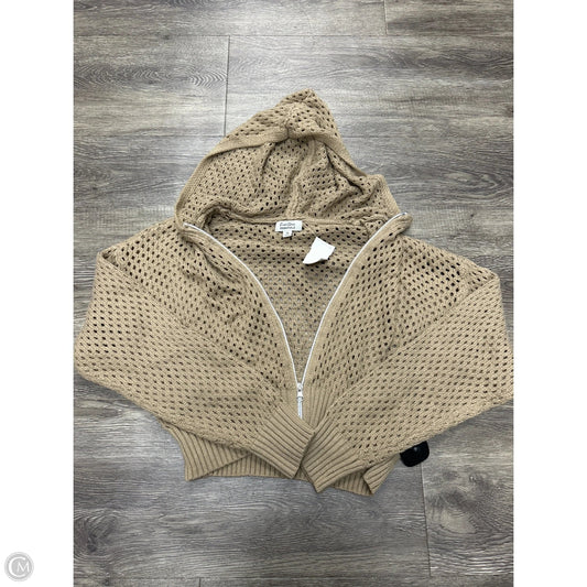 Sweater Cardigan By Cme In Brown, Size: M