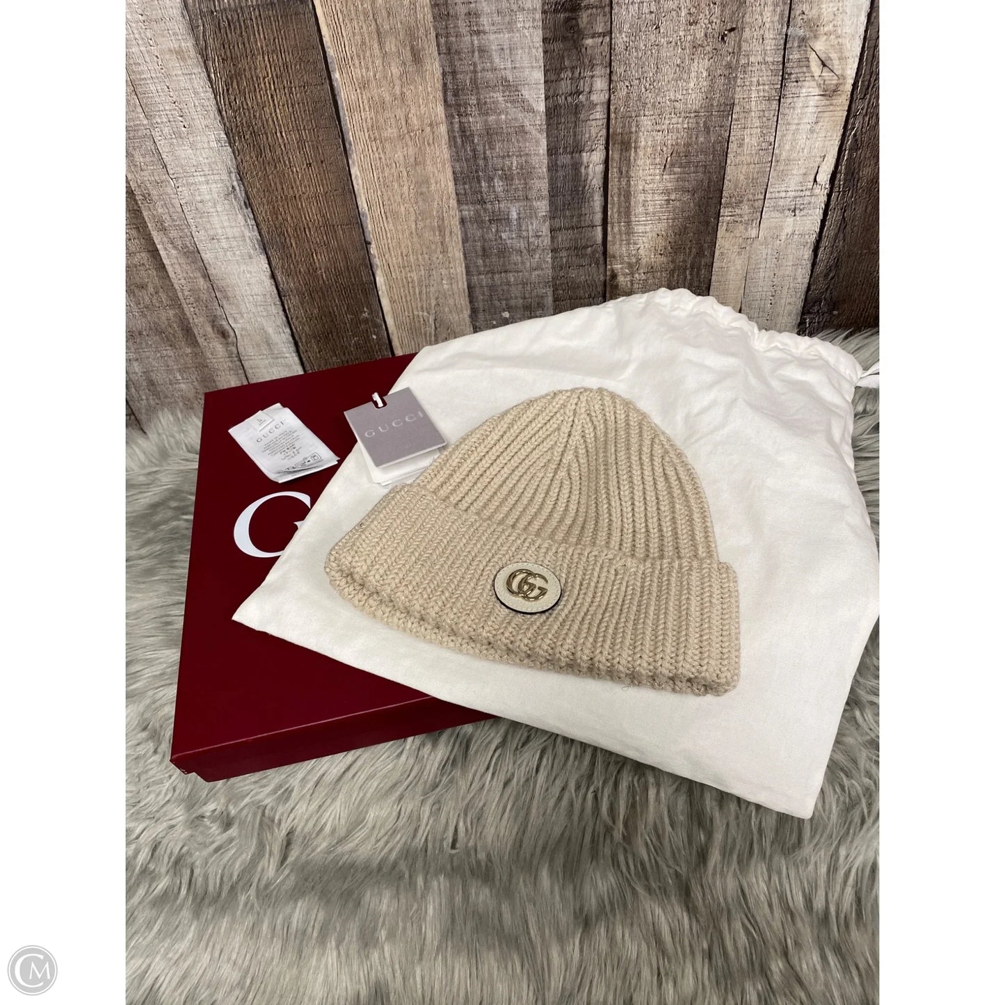 Hat Luxury Designer By Gucci, Size: Large