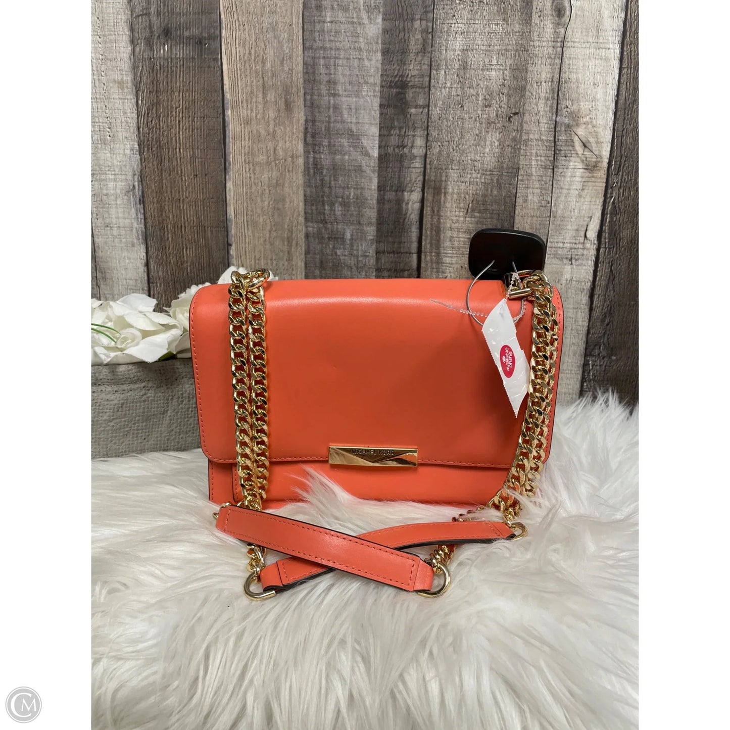 Crossbody Designer By Michael Kors, Size: Medium