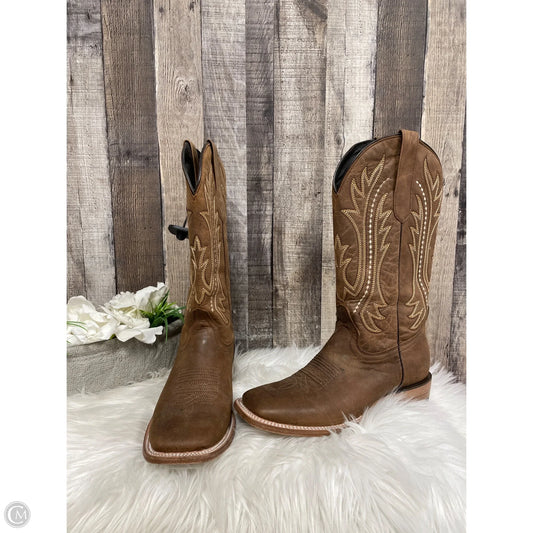 Boots Western By Cmc In Brown, Size: 9