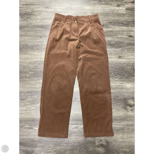 Pants Corduroy By Cmf In Tan, Size: S