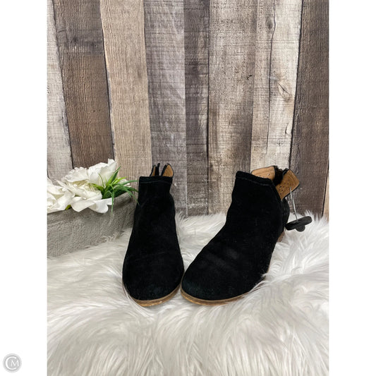 Boots Ankle Heels By Susina In Black, Size: 8.5