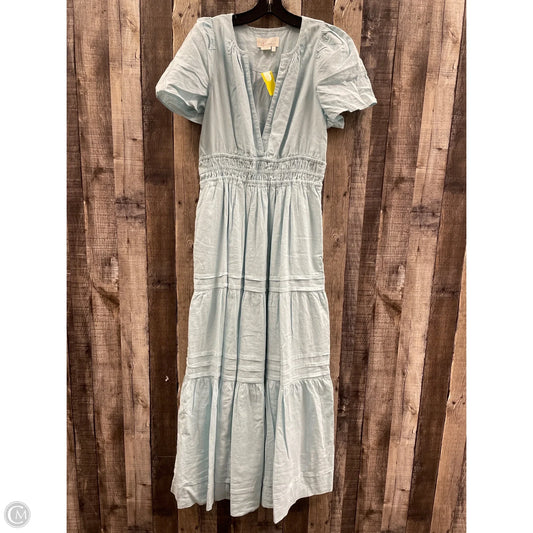 Dress Casual Maxi By Anthropologie In Blue, Size: S