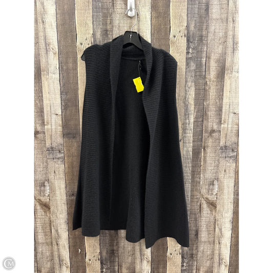 Vest Sweater By Charter Club In Black, Size: M