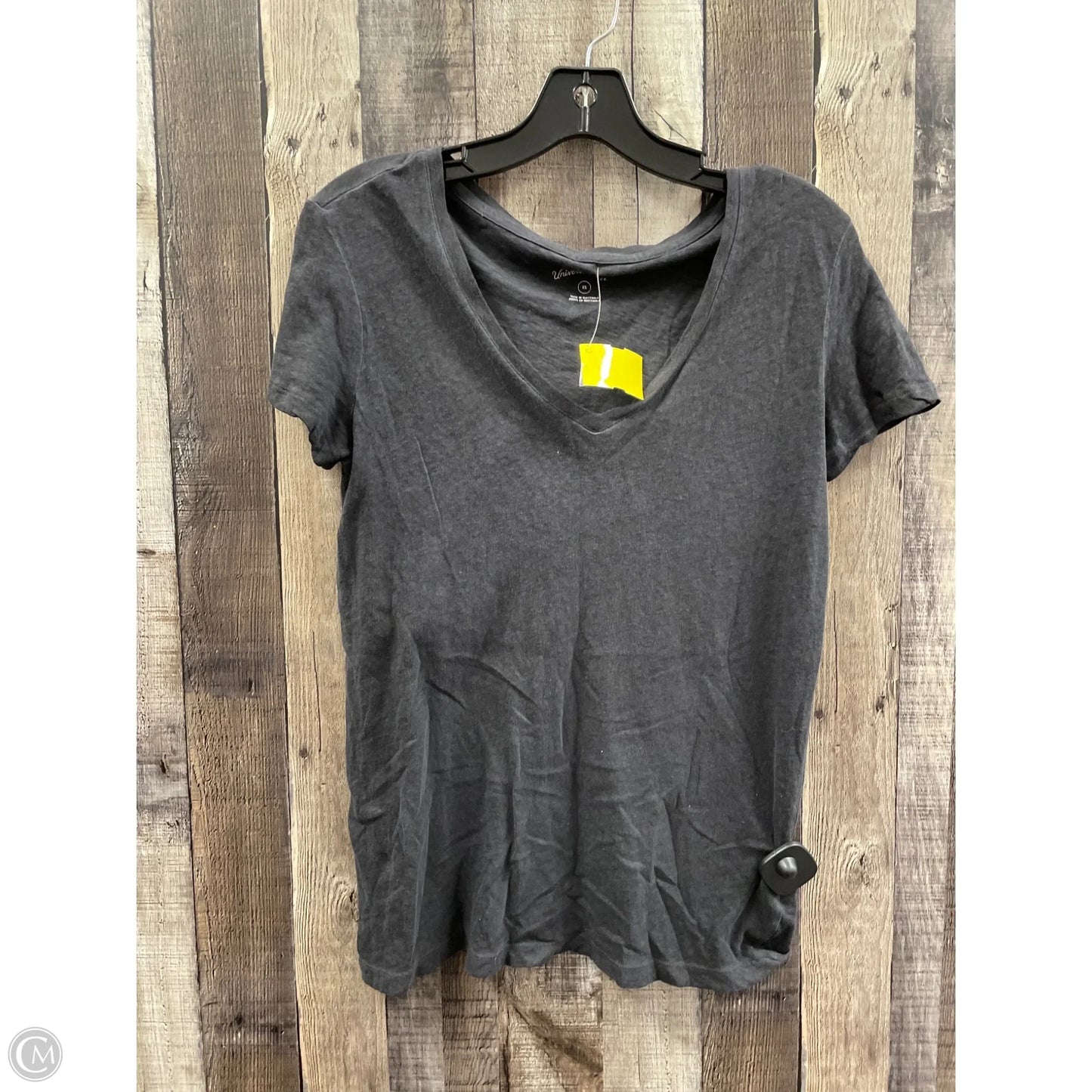 Top Short Sleeve By Universal Thread In Grey, Size: Xs