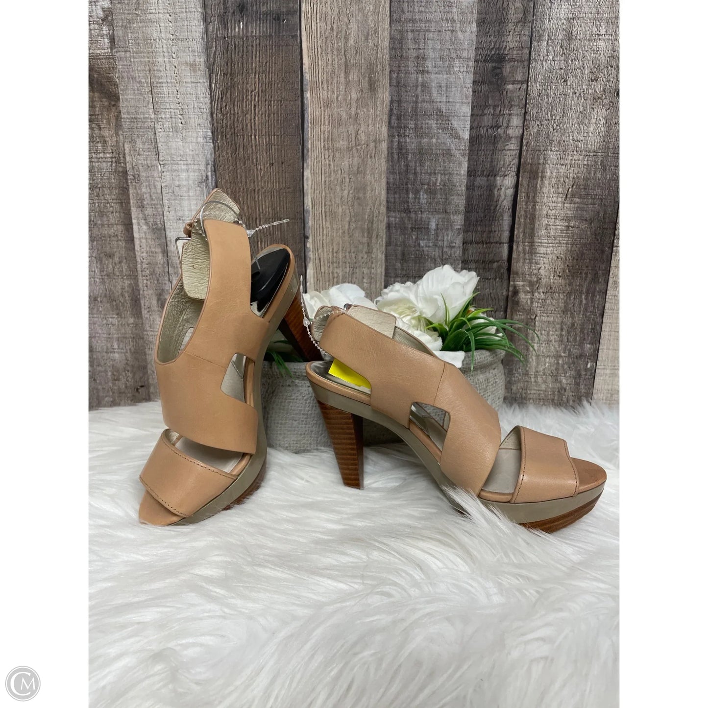 Sandals Designer By Michael Kors In Tan, Size: 6