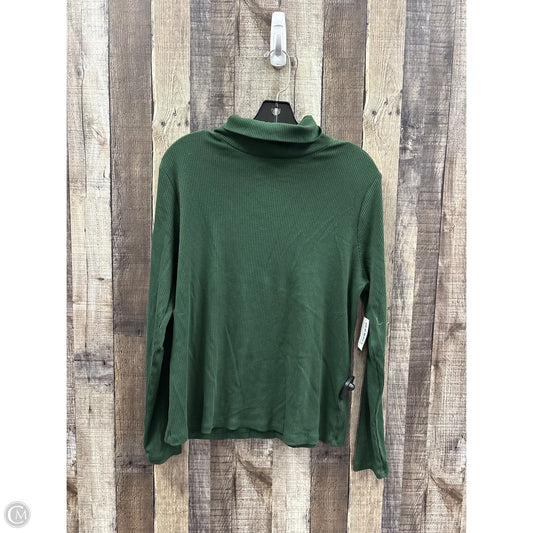 Top Long Sleeve By Old Navy In Green, Size: Xl