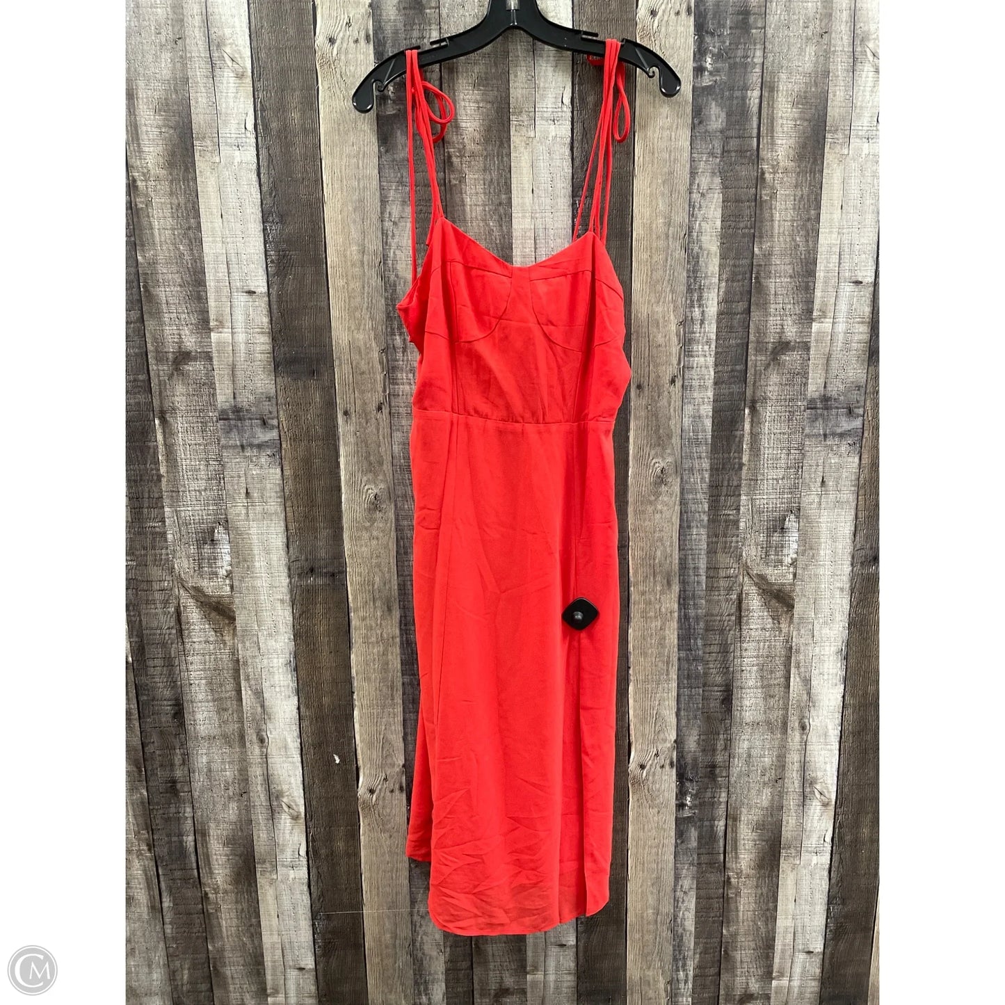 Dress Casual Midi By Cme In Red, Size: M