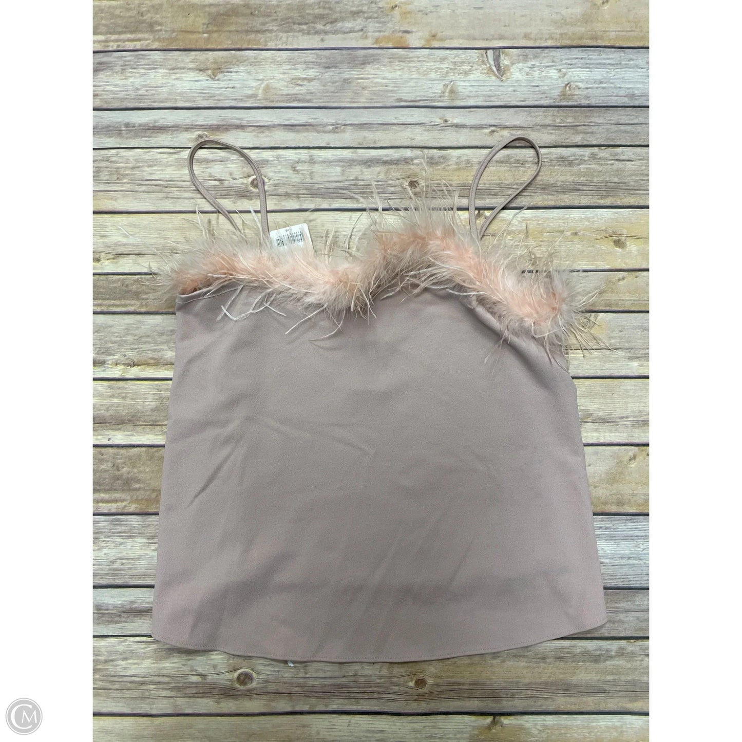 Top Sleeveless By Mango In Pink, Size: M
