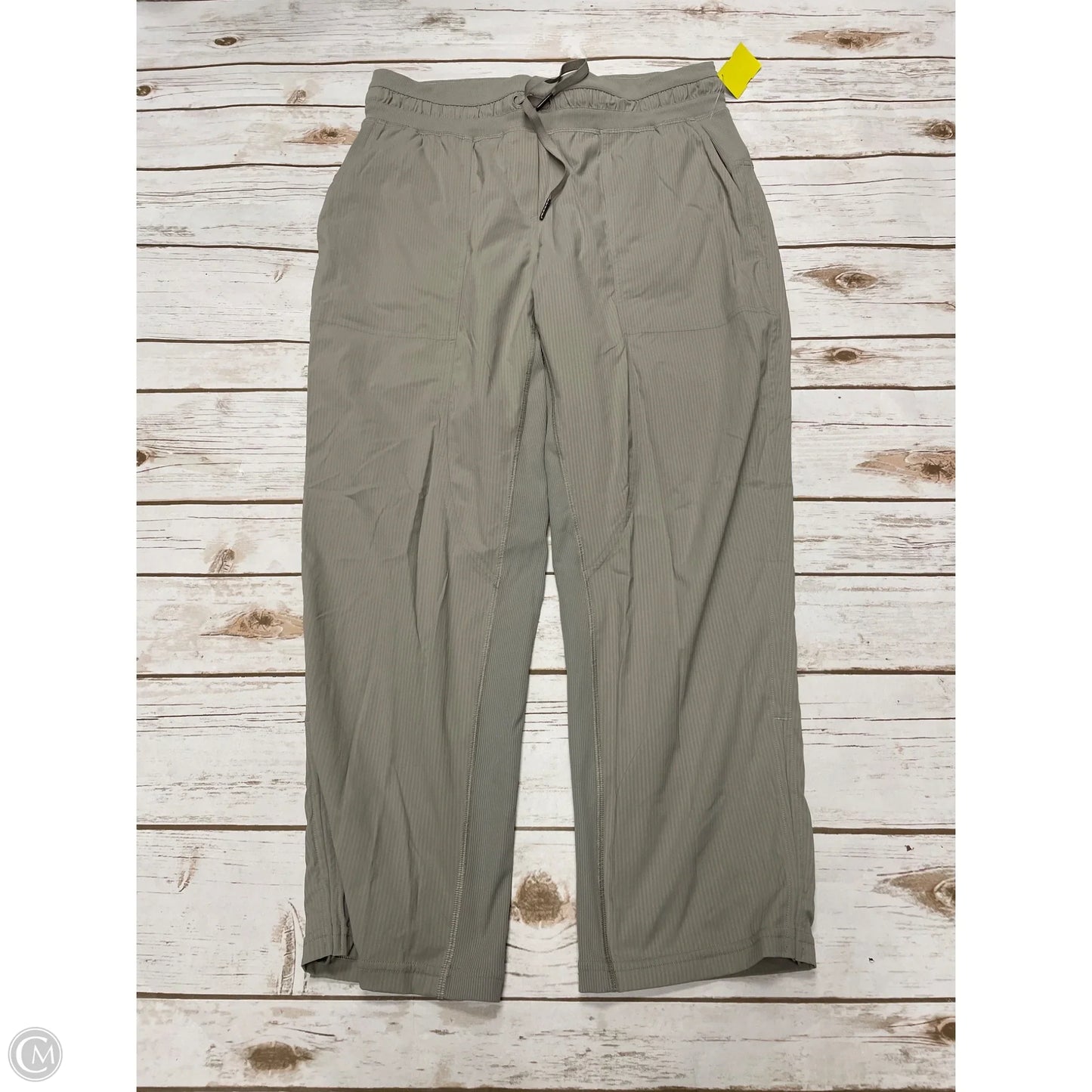 Athletic Capris By Lululemon In Tan, Size: 8