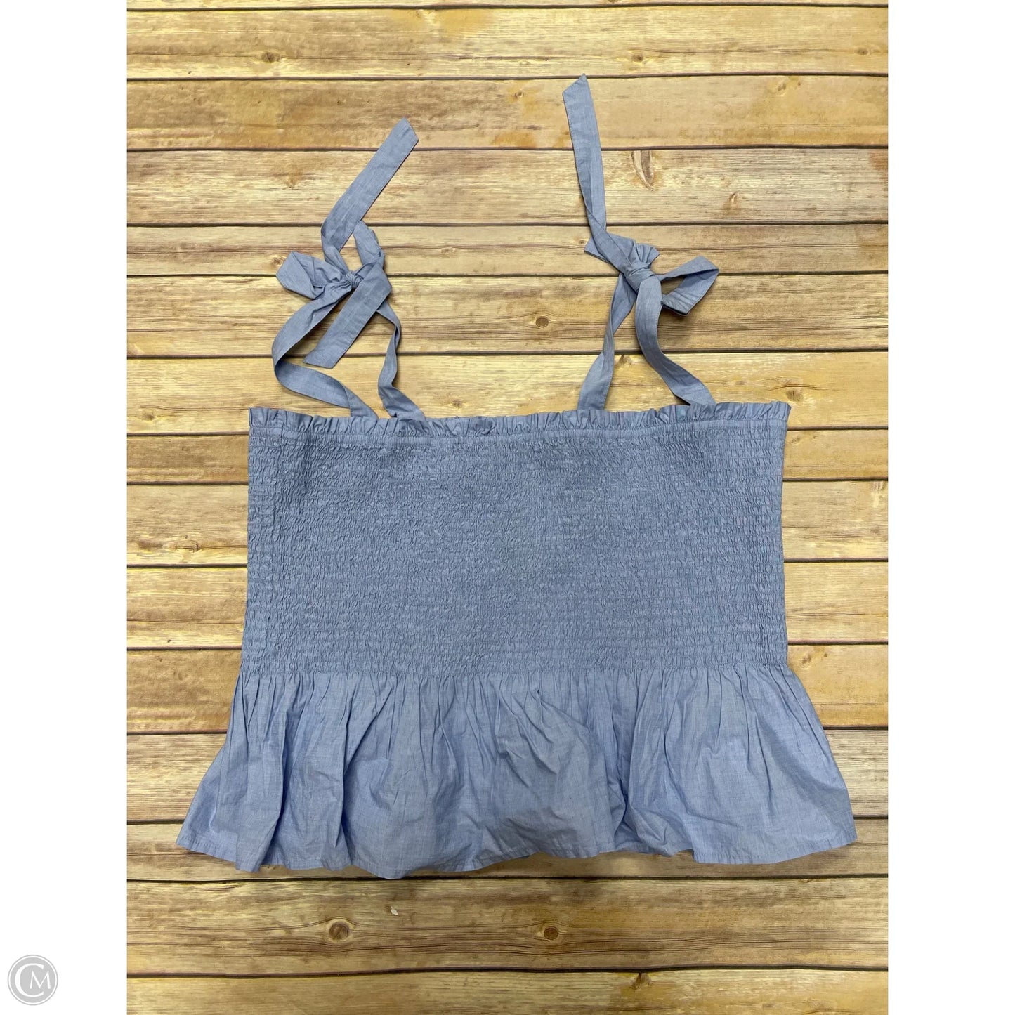 Top Sleeveless By J. Crew In Blue, Size: 2x