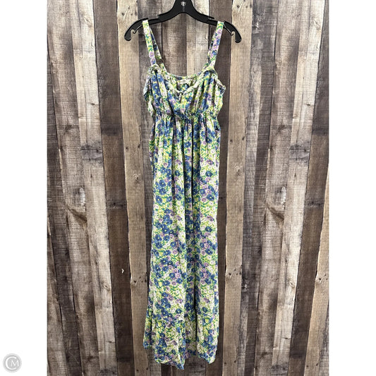 Dress Casual Maxi By Natural Life In Floral Print, Size: M