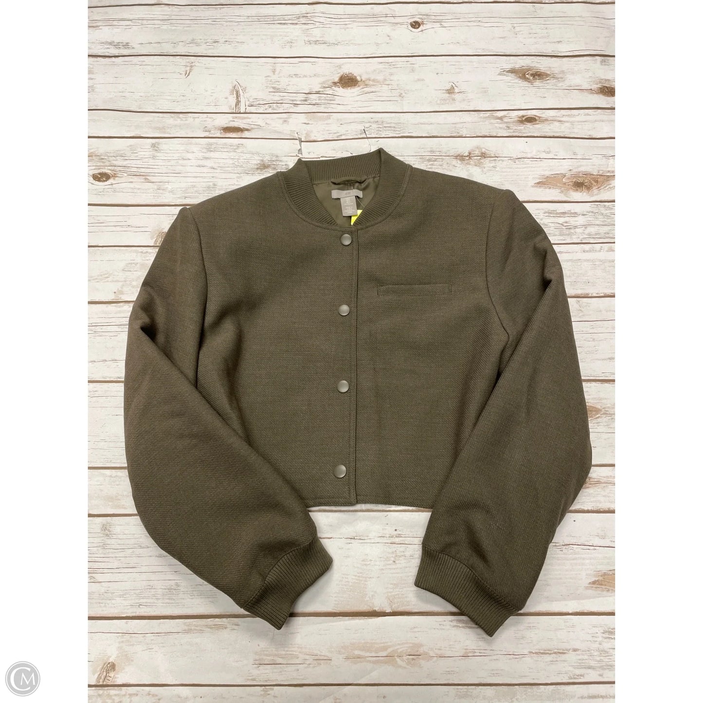 Jacket Other By H&m In Green, Size: M