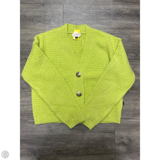 Sweater Cardigan By Universal Thread In Green, Size: M