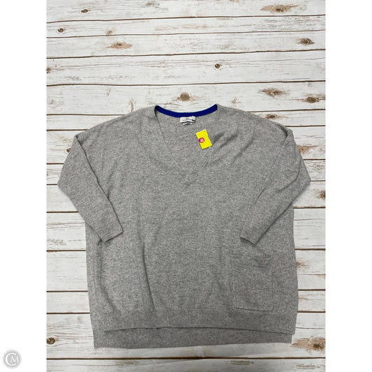 Sweater Cashmere By Vineyard Vines In Grey, Size: Xs