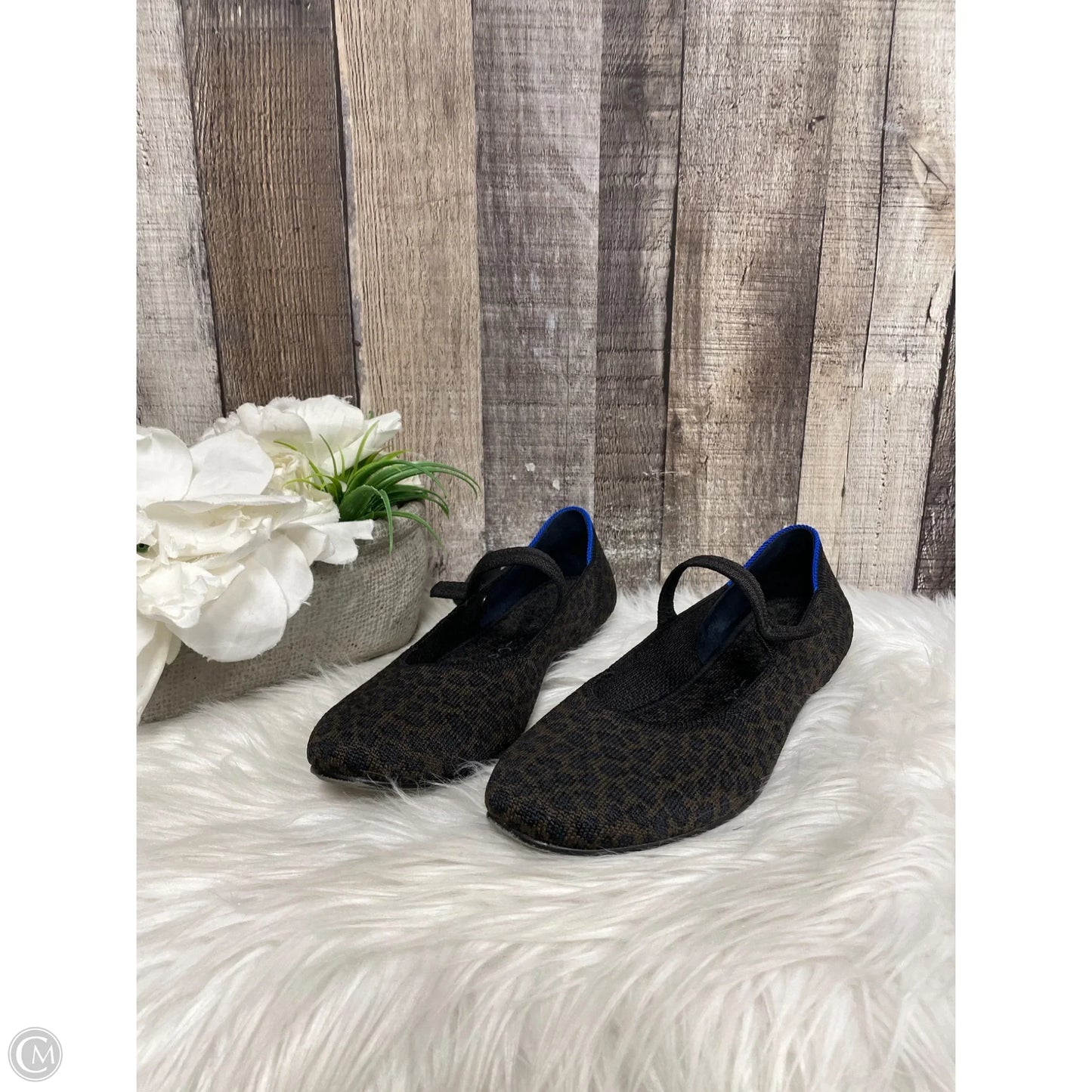 Shoes Flats By Rothys In Animal Print, Size: 7