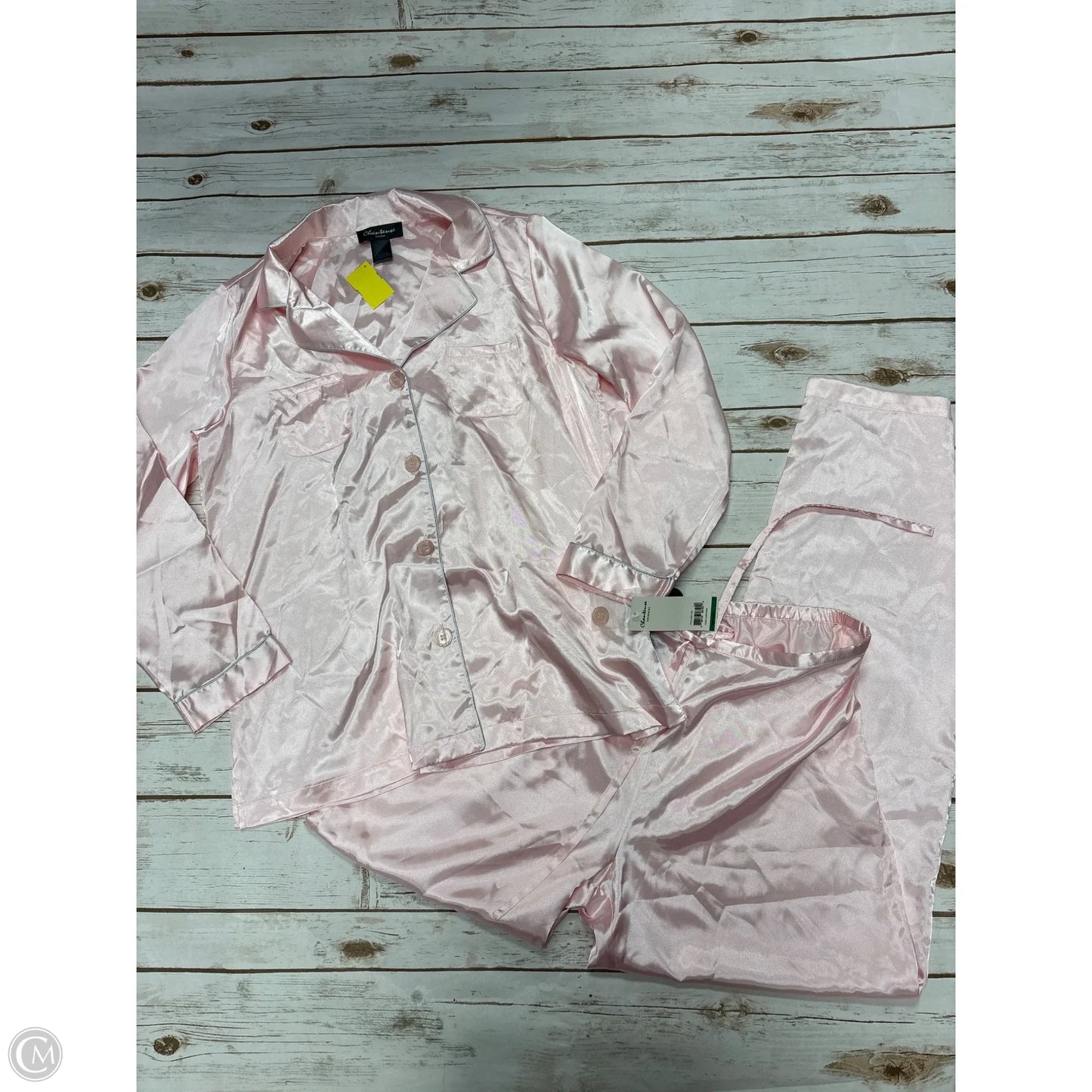 Pajamas 2pc By Cme In Pink, Size: L