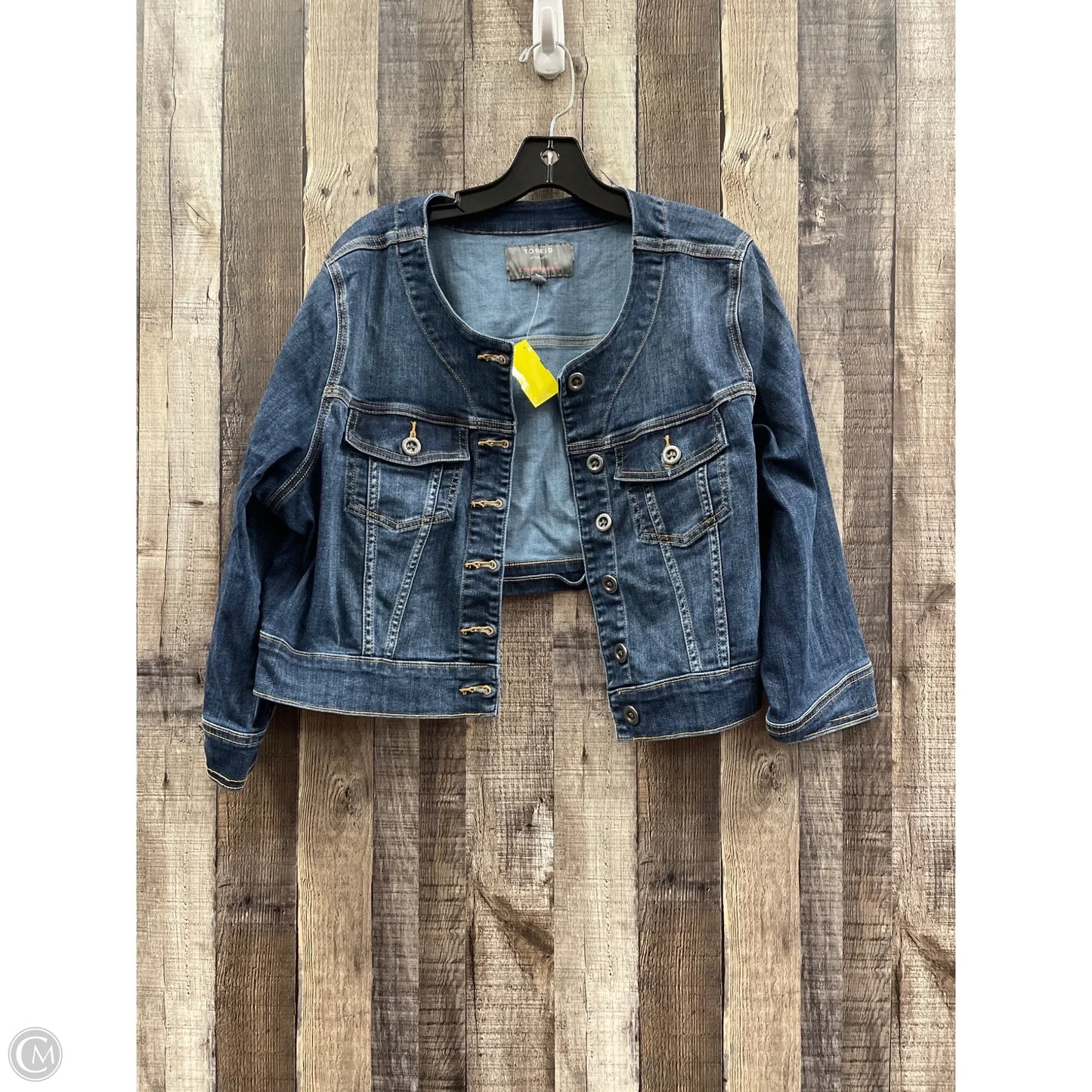 Jacket Denim By Torrid In Blue Denim, Size: 2x
