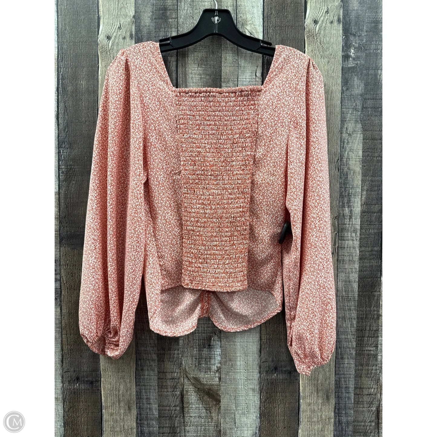 Top Long Sleeve By Abercrombie And Fitch In Multi-colored, Size: M