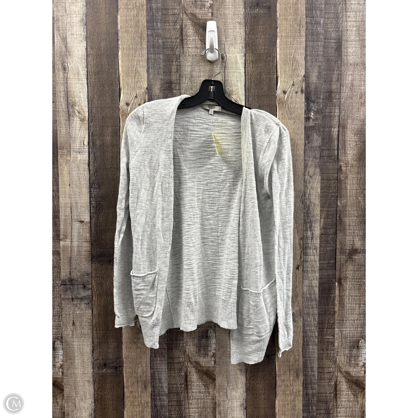 Sweater Cardigan By Madewell In Grey, Size: Xs