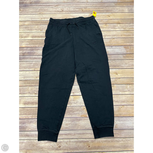 Athletic Pants By Nike In Black, Size: L