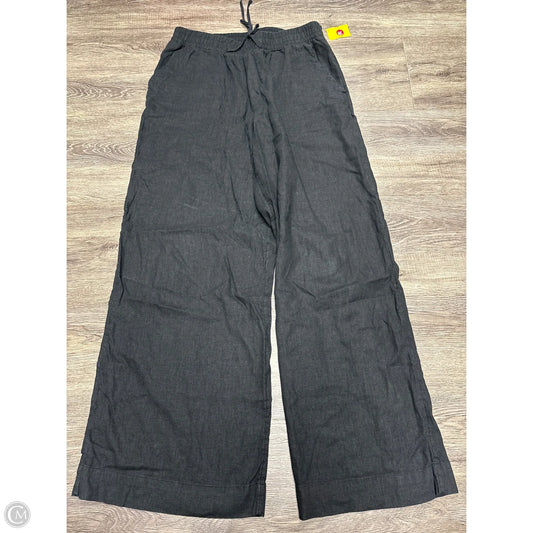 Pants Linen By A New Day In Black, Size: M