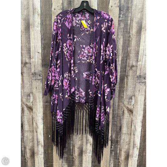 Cardigan By Torrid In Purple, Size: Xl