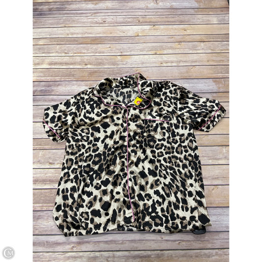 Pajamas 2pc By Cmf In Animal Print, Size: Xxl