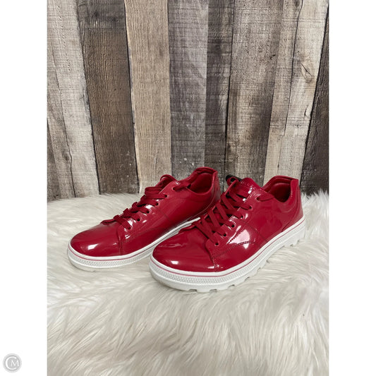 Shoes Flats By Skechers In Red, Size: 10