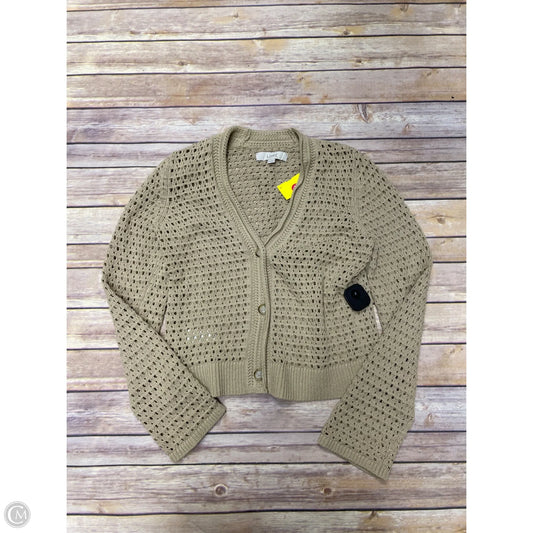 Cardigan By Loft In Taupe, Size: Xs