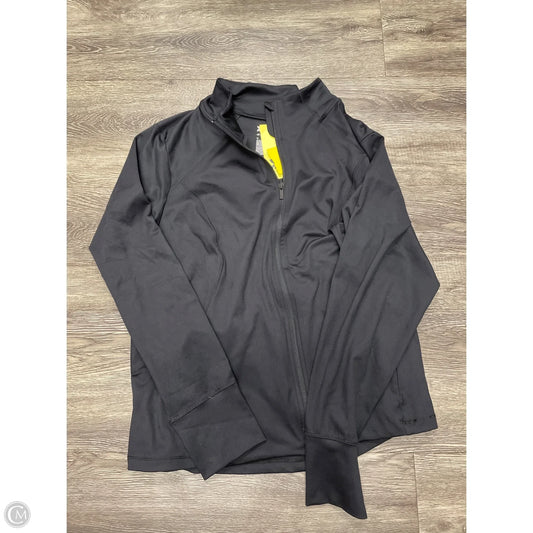 Athletic Jacket By All In Motion In Black, Size: 1x